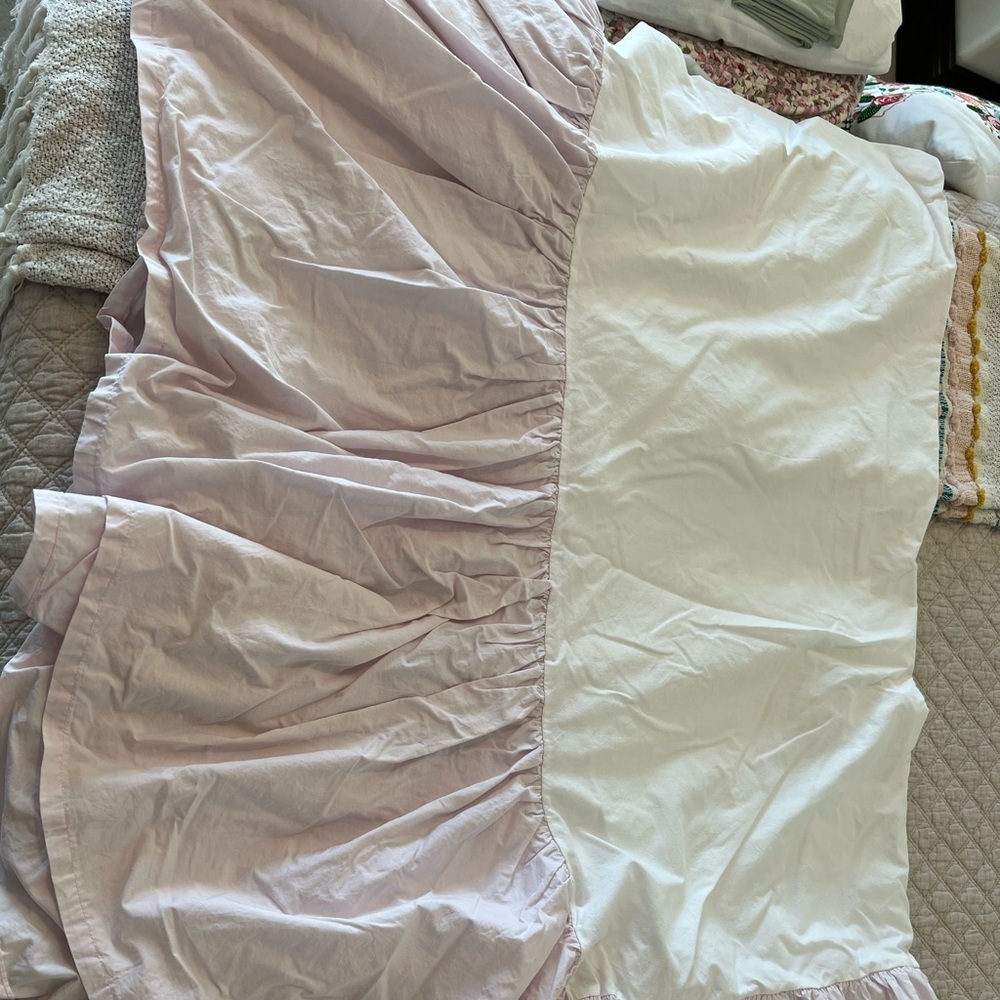 Simply Shabby Chic 15in Pink Twin bedskirt. I have 2 of them